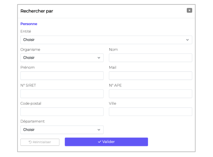 Gestion des filtres intelligent